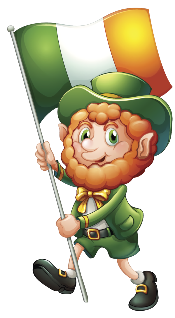 Transparent St Patrick's Day Cartoon for Leprechaun for St Patricks Day