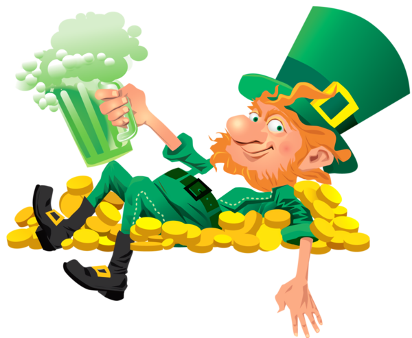 Transparent St Patrick's Day Cartoon for Leprechaun for St Patricks Day