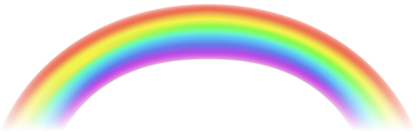 Transparent St Patrick's Day Rainbow Line Meteorological phenomenon for St Patrick's Day Rainbow for St Patricks Day