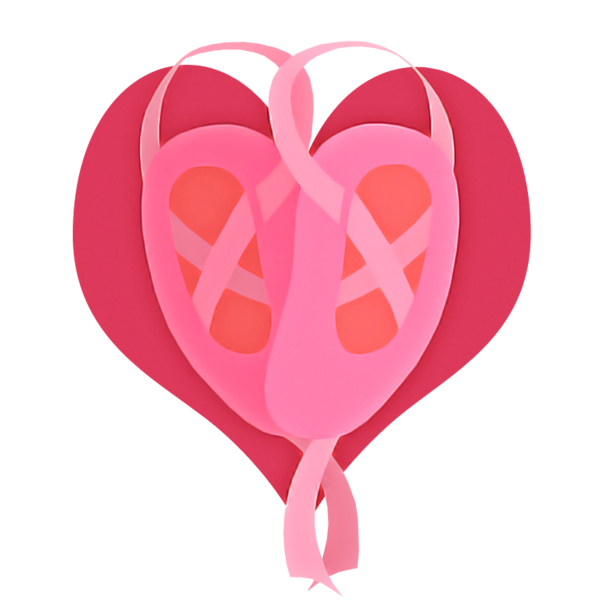 Transparent Heart Pink Balloon for Valentines Day
