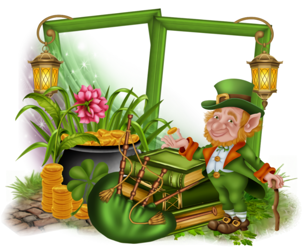 Transparent St Patrick's Day Cartoon Leprechaun Plant for Leprechaun for St Patricks Day