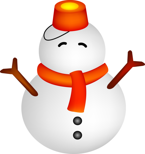 Transparent Snowman Bucket Broom Christmas Ornament for Christmas