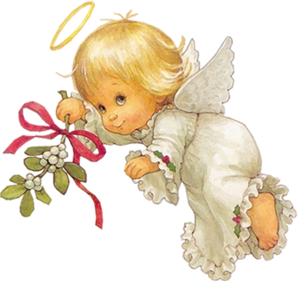 Transparent Clip Art Christmas Cherub Angel Cupid for Christmas