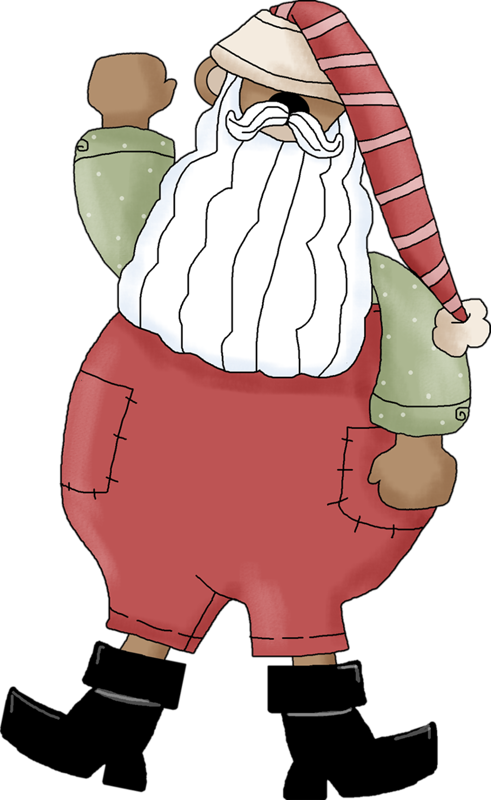 Transparent Santa Claus Christmas Drawing Standing Boy for Christmas