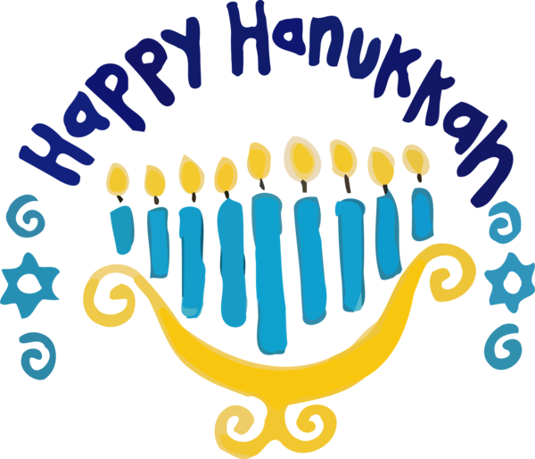 Transparent Hanukkah Text Hanukkah for Hanukkah Candle for Hanukkah