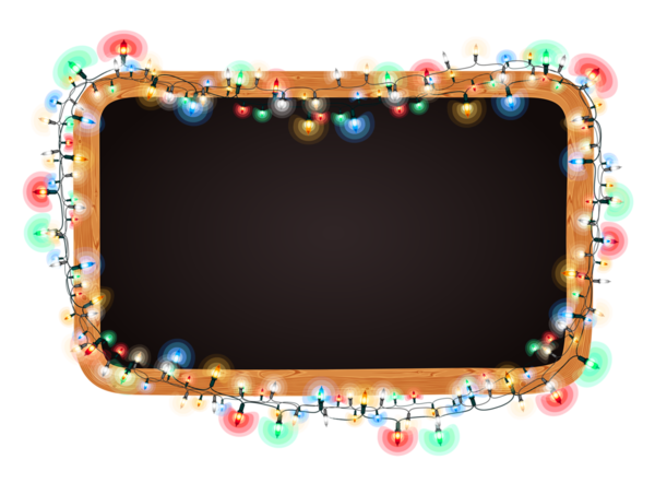 Transparent Christmas Day Blog Video Heart Picture Frame for Christmas
