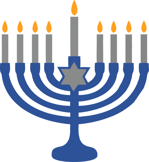 Transparent Hanukkah Hanukkah Menorah Candle holder for Hanukkah Candle for Hanukkah