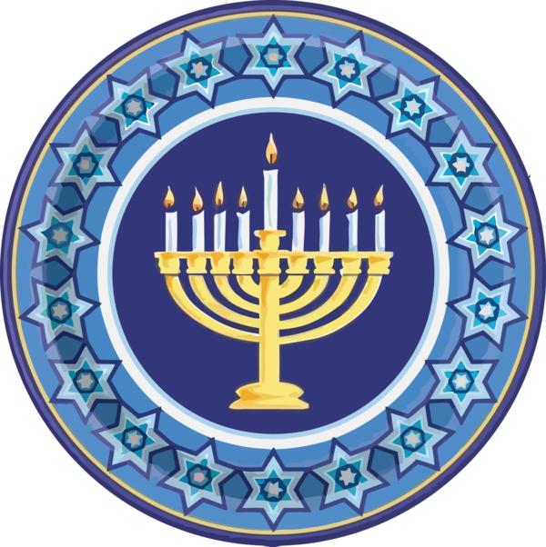 Transparent Hanukkah Candle holder Hanukkah Menorah for Hanukkah Candle for Hanukkah