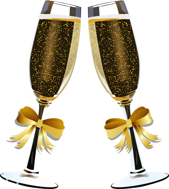 Transparent Wine Glass Champagne Wine Stemware Champagne Stemware for New Year
