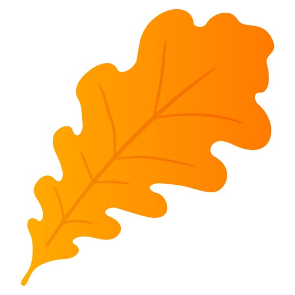 Transparent Thanksgiving Leaf Tree Orange for Fall Leaves for Thanksgiving