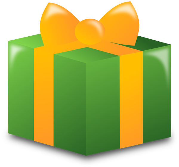 Transparent Gift Gift Wrapping Christmas Gift Box Angle for Christmas