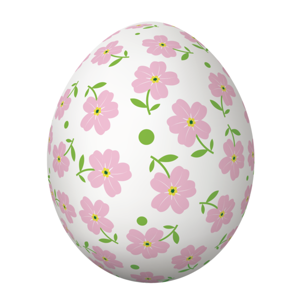 Transparent Easter Bunny Egg Tart Easter Egg Pink Circle for Easter