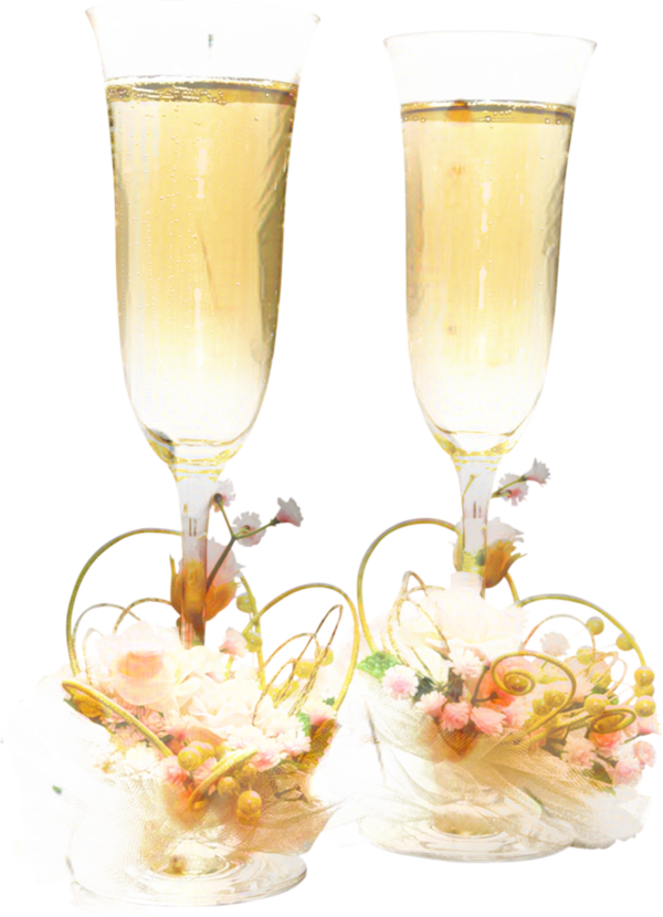 Transparent Champagne Wine Glass Wine Drink Champagne Stemware for New Year