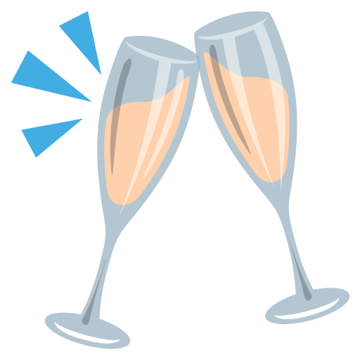 Transparent Wine Emoji Glass Champagne Stemware Drinkware for New Year
