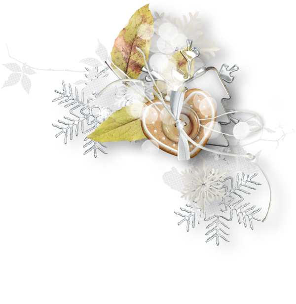 Transparent Tree Snowflake Christmas Tree Flower Petal for Christmas