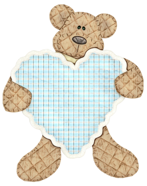 Transparent Teddy Bear Toy Stuffed Toy for Valentines Day