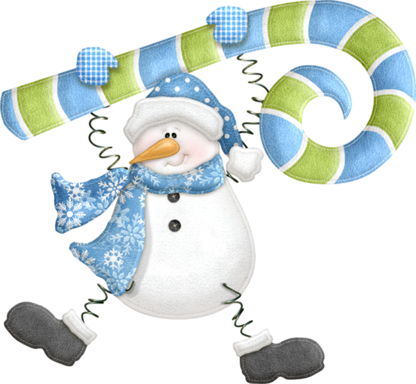 Transparent Snowman Christmas Winter Flightless Bird Toy for Christmas