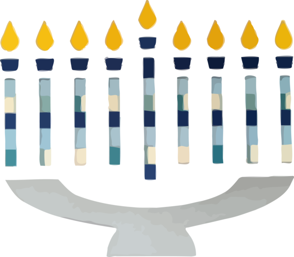 Transparent Hanukkah Line Hanukkah for Hanukkah Candle for Hanukkah