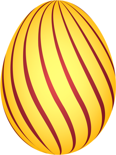Transparent Easter Egg Red Easter Egg Egg Yellow Orange for Easter