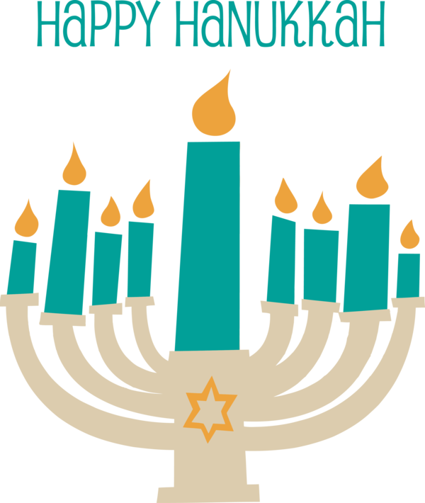 Transparent Hanukkah Line Event Logo for Hanukkah Candle for Hanukkah