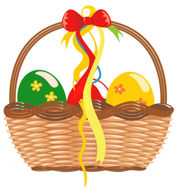 Transparent Easter Bunny Easter Basket Basket Food Gift Basket for Easter