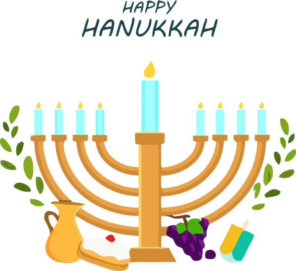 Transparent Hanukkah Hanukkah Candle holder Line for Hanukkah Candle for Hanukkah