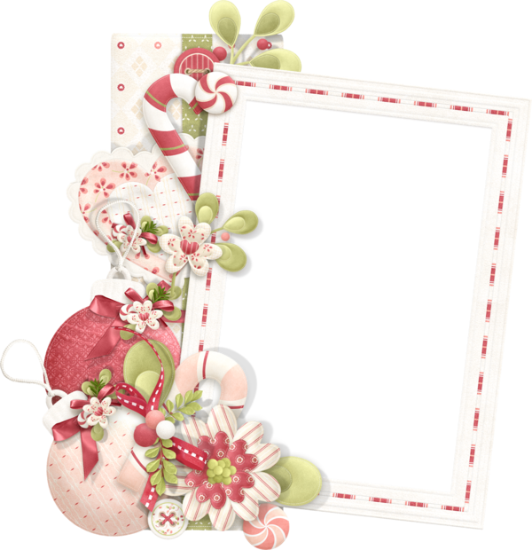 Transparent Picture Frames Christmas Flower Picture Frame for Christmas