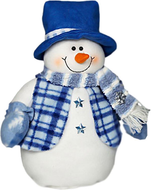Transparent Snowman Drawing Christmas Ornament for Christmas