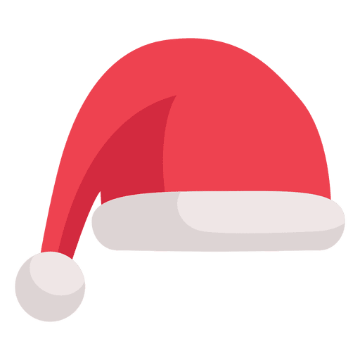 Transparent Santa Claus Hat Christmas Red Headgear for Christmas