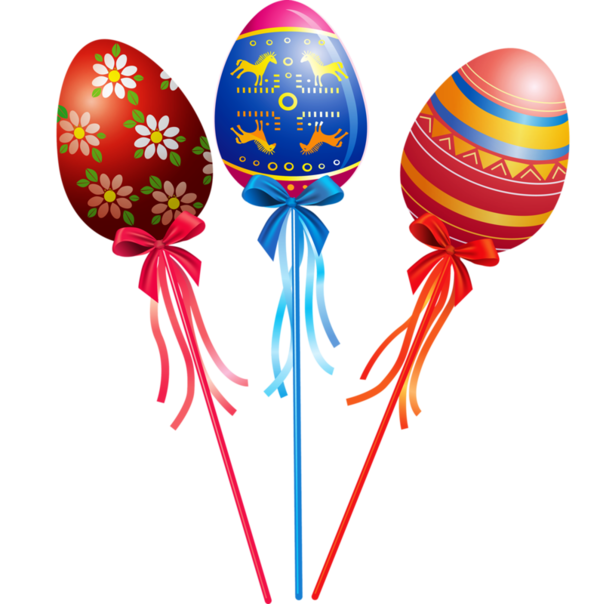 Transparent Easter Symbol Christian Symbolism Line Easter Egg for Easter