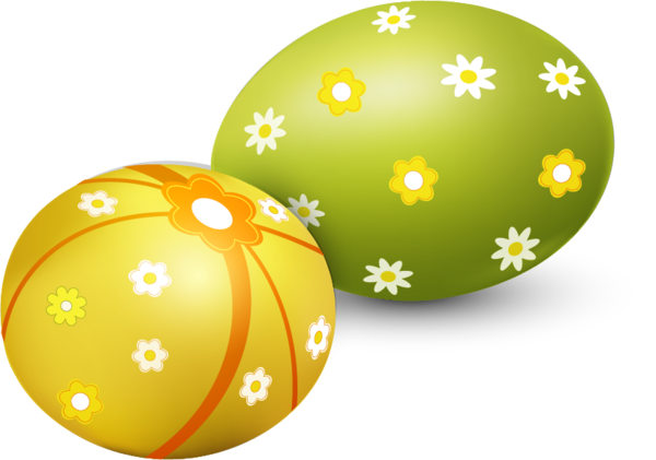 Transparent Paper Easter Easter Egg Ball Yellow for Easter