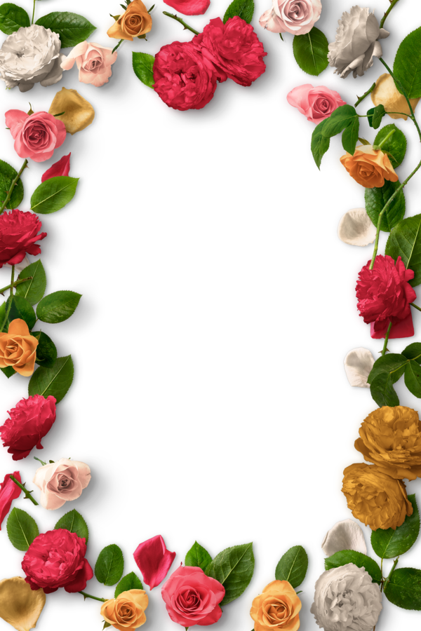 Transparent Flower Petal Plugin Rose Family for Valentines Day