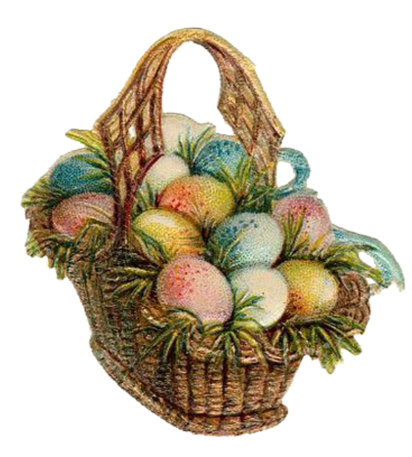 Transparent Easter Bunny Easter Easter Egg Flowerpot Basket for Christmas