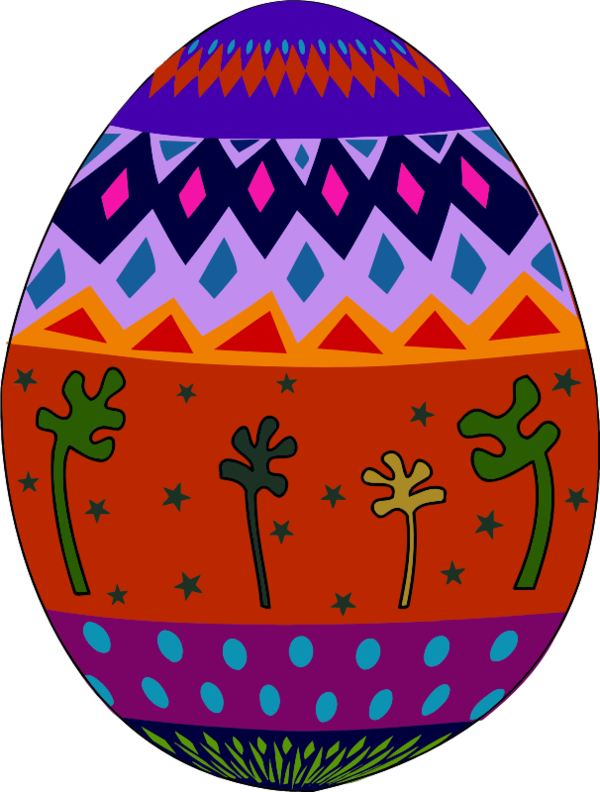 Transparent Easter Egg Egg Sticker Area Sphere for Easter