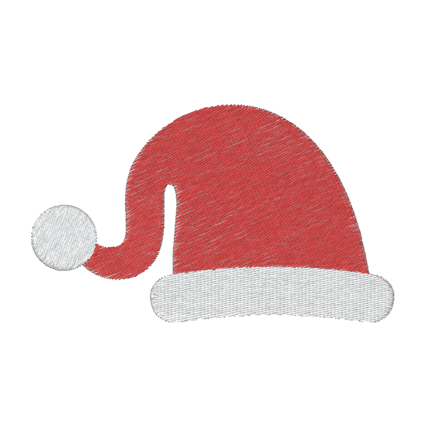 Transparent Santa Claus Hat Bonnet Red Headgear for Christmas
