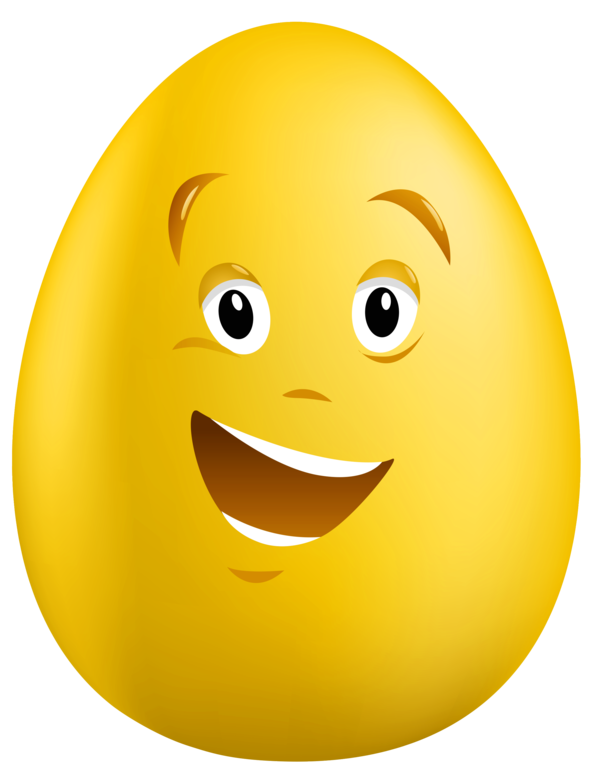 Transparent Chicken Red Easter Egg Fried Egg Emoticon Smiley for Easter