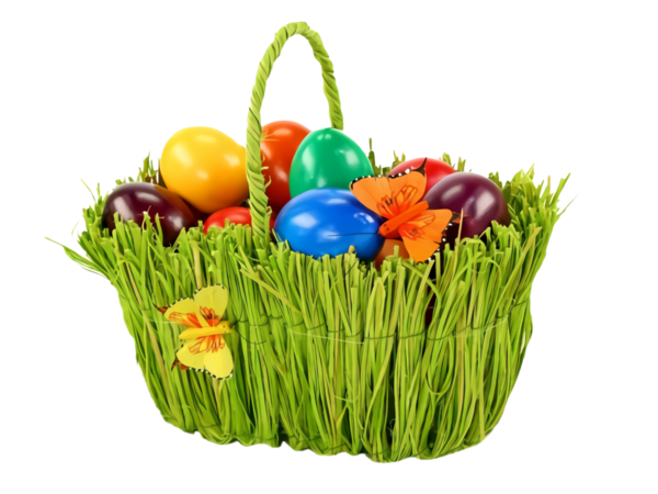 Transparent Easter Egg Grass Easter for Easter
