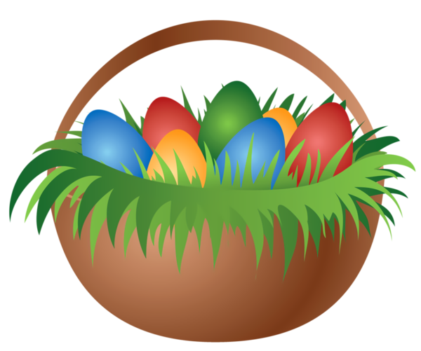 Transparent Easter Easter egg Grass Plant for Easter Basket for Easter
