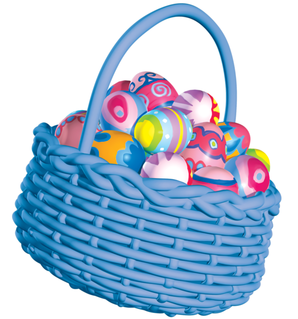 Transparent Easter Storage basket Basket Gift basket for Easter Basket for Easter