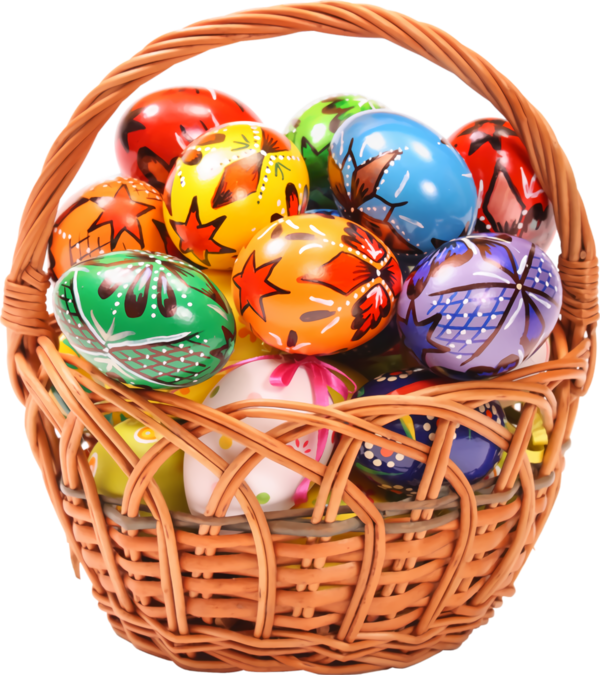 Transparent Easter Easter egg Gift basket Basket for Easter Basket for Easter