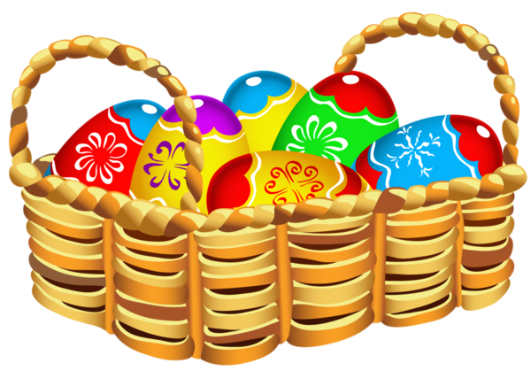Transparent Easter Basket Storage basket Gift basket for Easter Basket for Easter