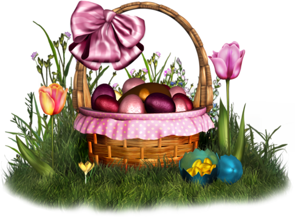 Transparent Easter Easter Grass Easter egg for Easter Basket for Easter