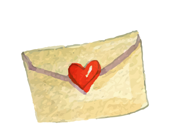 Transparent Envelope Valentines Day Heart Handbag for Valentines Day
