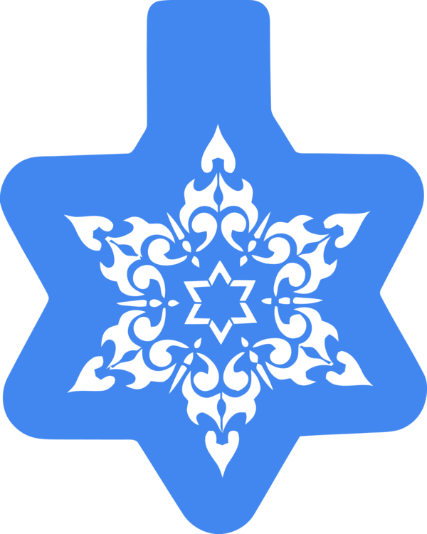 Transparent Hanukkah Blue Cobalt blue Design for Happy Hanukkah for Hanukkah