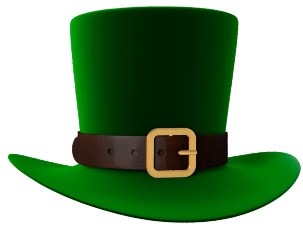 Transparent Ireland Saint Patrick S Day Hat Cap Green for St Patricks Day