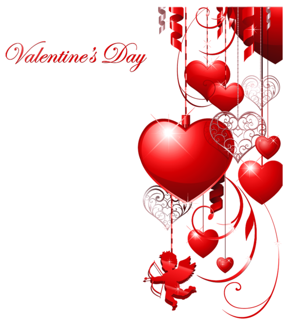 Transparent Valentine S Day Heart Vinegar Valentines Petal for Valentines Day