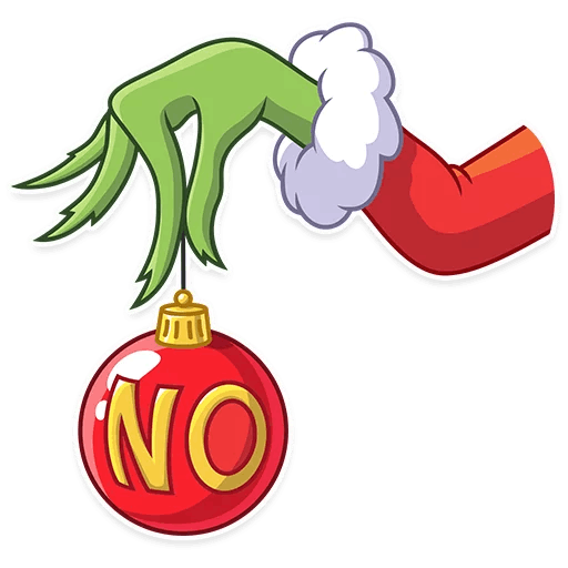 Transparent How The Grinch Stole Christmas Sticker Christmas Day Cartoon Logo for Christmas