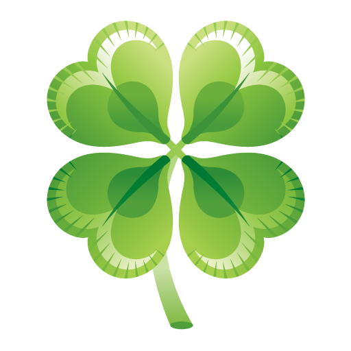 Transparent Clover Unified Extensible Firmware Interface Boot Loader Plant Leaf for St Patricks Day
