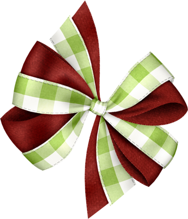 Transparent Ribbon Lazo Christmas Graphics Green for Christmas