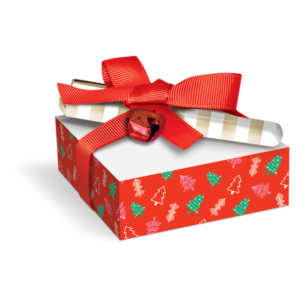 Transparent Santa Claus Gift Ribbon Present for Christmas